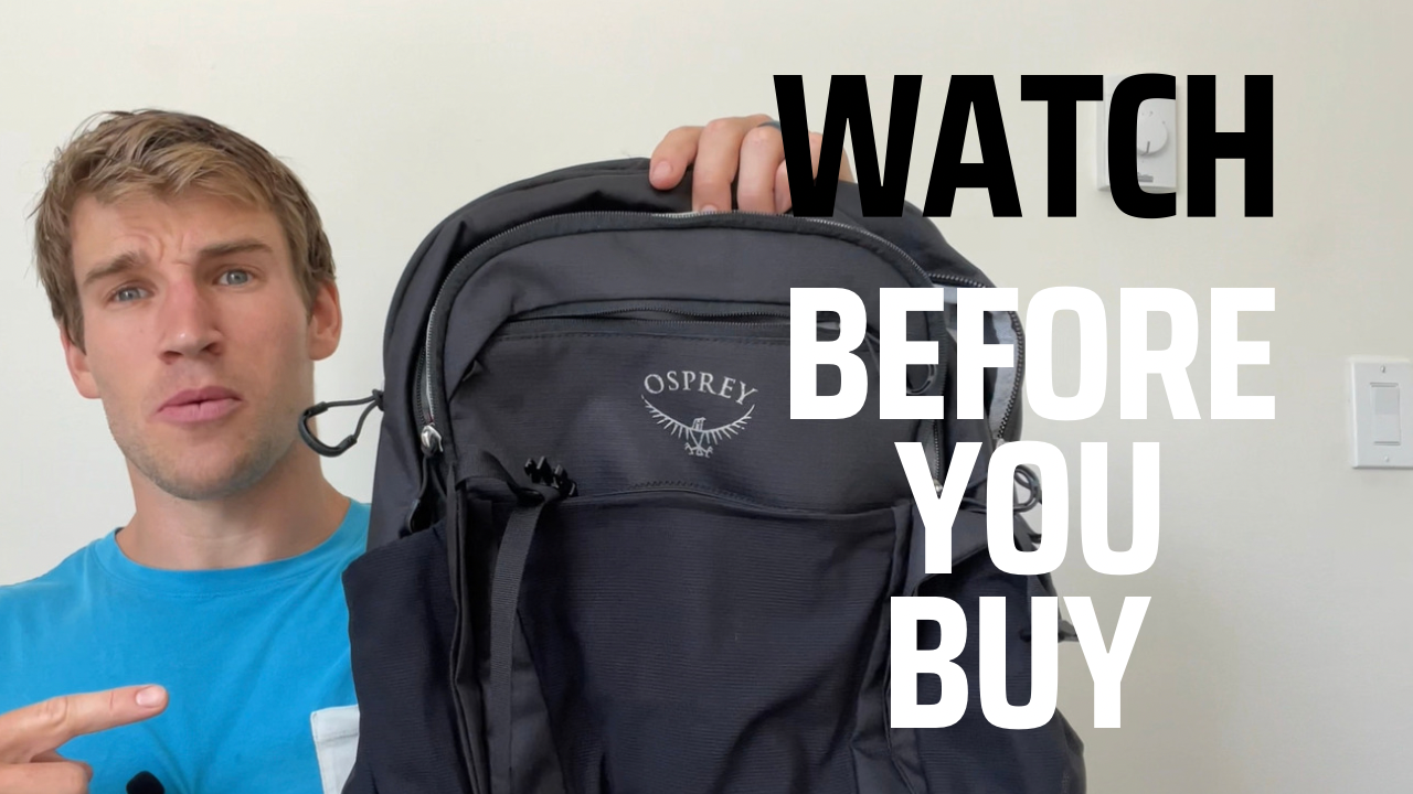 after you buy osprey backpacks Watch Before you buy! My thoughts on Osprey Flare backpack on Amazon Live
