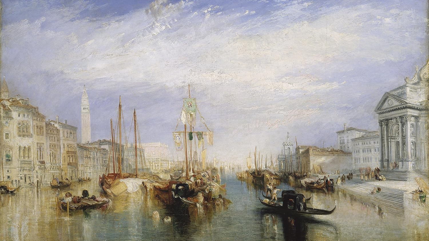 High Definition TV Art on a USB Drive - J.M.W. Turner's Top 30 Oil and Watercolor Paintings (hd-USB-Turner)