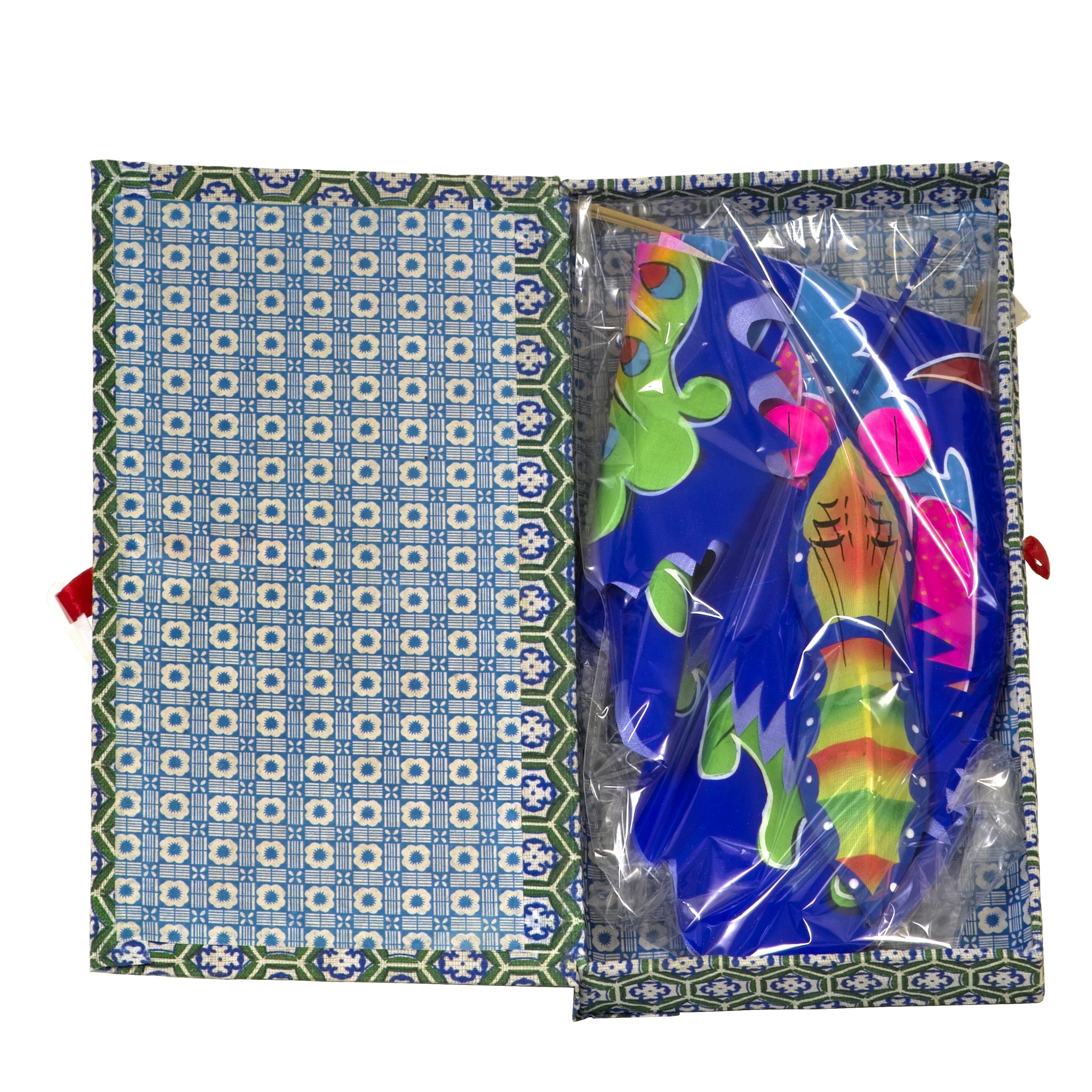 Amazon.com: G&Z Mini Hand-Crafted Blue Silk Butterfly Kites with