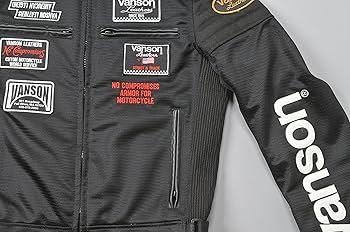 Amazon | VANSON(バンソン) ライダースメッシュジャケット BLACK/WHITE Amazon | VANSON(バンソン) ライダースメッシュジャケット BLACK/WHITE