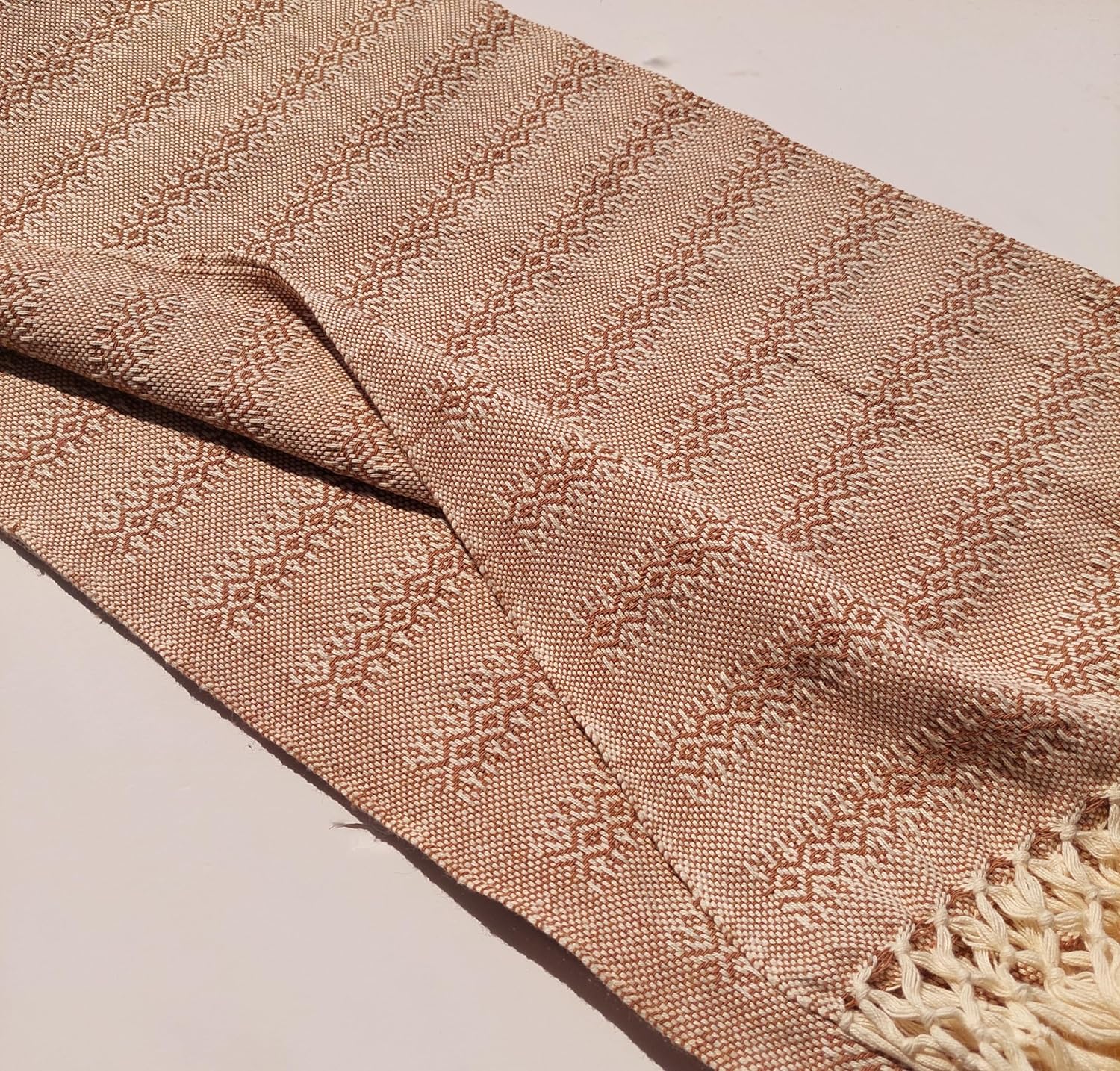 Baby Trapoz Mexican Rebozo Scarf, Shawl, Ideal for Natural Birth, Doula Massage, 98.5", Mocha