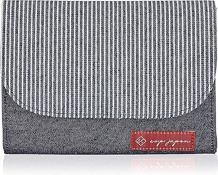 Amazon E X P Japon イーエクスピージャポン 母子手帳ケース ヒッコリーおしゃれなジャバラ式 マルチケース クラッチバッグ ヒッコリー E Mnb06 ベビー マタニティ ベビー マタニティ 通販