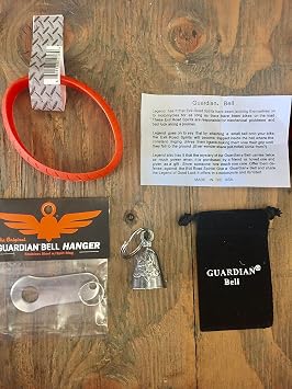 Guardian Bell GERMAN SHEPARD COMPLETE MOTORCYCLE KIT W/HANGER & WRISTBAND