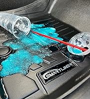 Vista 6 de SMARTLINER Alfombrillas de piso de 2 filas para todo tipo de clima para Nissan Titan 2017-2024