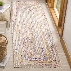 Safavieh Antiquities AT62A Tappeto Runner Fatto A Mano 2'3" X 8' – Grigio Chiaro E Beige, Lana, Stile Persiano Tradizionale