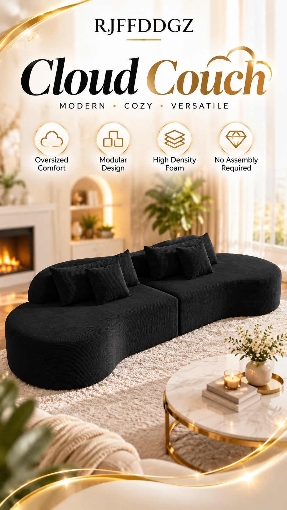 Gorgeous Prime Watch Introducing this gorgeous couch! on Amazon Live