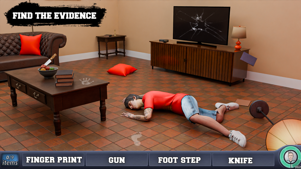Evidence Game Crime Scene Unsolved Mystery Evidence Cleaner Game: Hidden Objects ...
