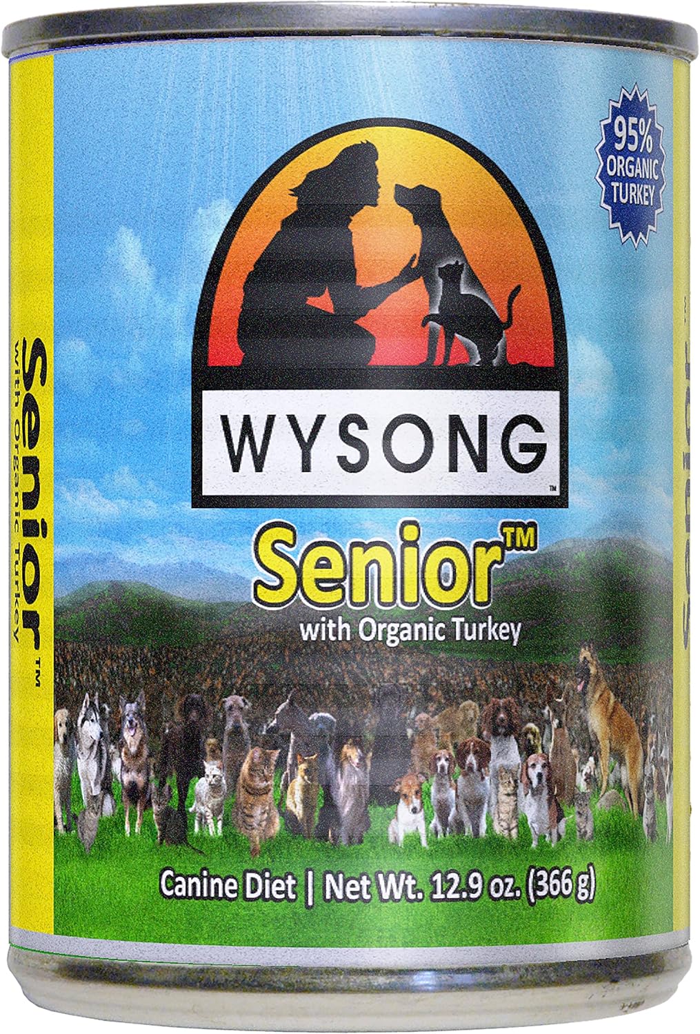 Wysong Senior With Organic Turkey 12.9 Oz Canine Canned Diet, One Size
