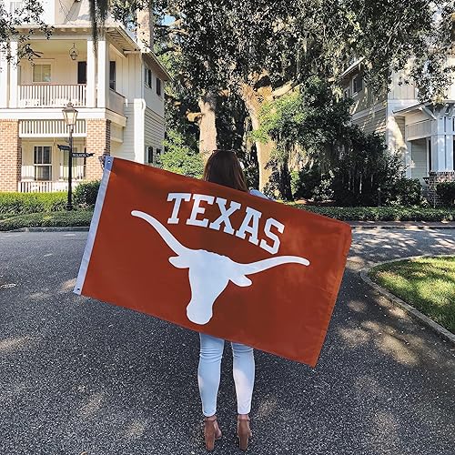 Miniatura 6 de Desert Cactus Bandera de la Universidad de Texas UT  Pancarta de 3 x 5 pies Longhorns, tela duradera para interiores y exteriores, diseño 100%