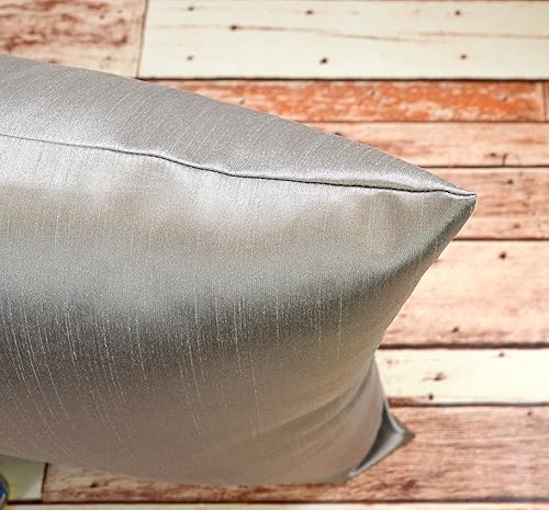 Vista 154 de Aiking Home - Funda de almohada de seda sintética, cierre de cremallera, juego de 2