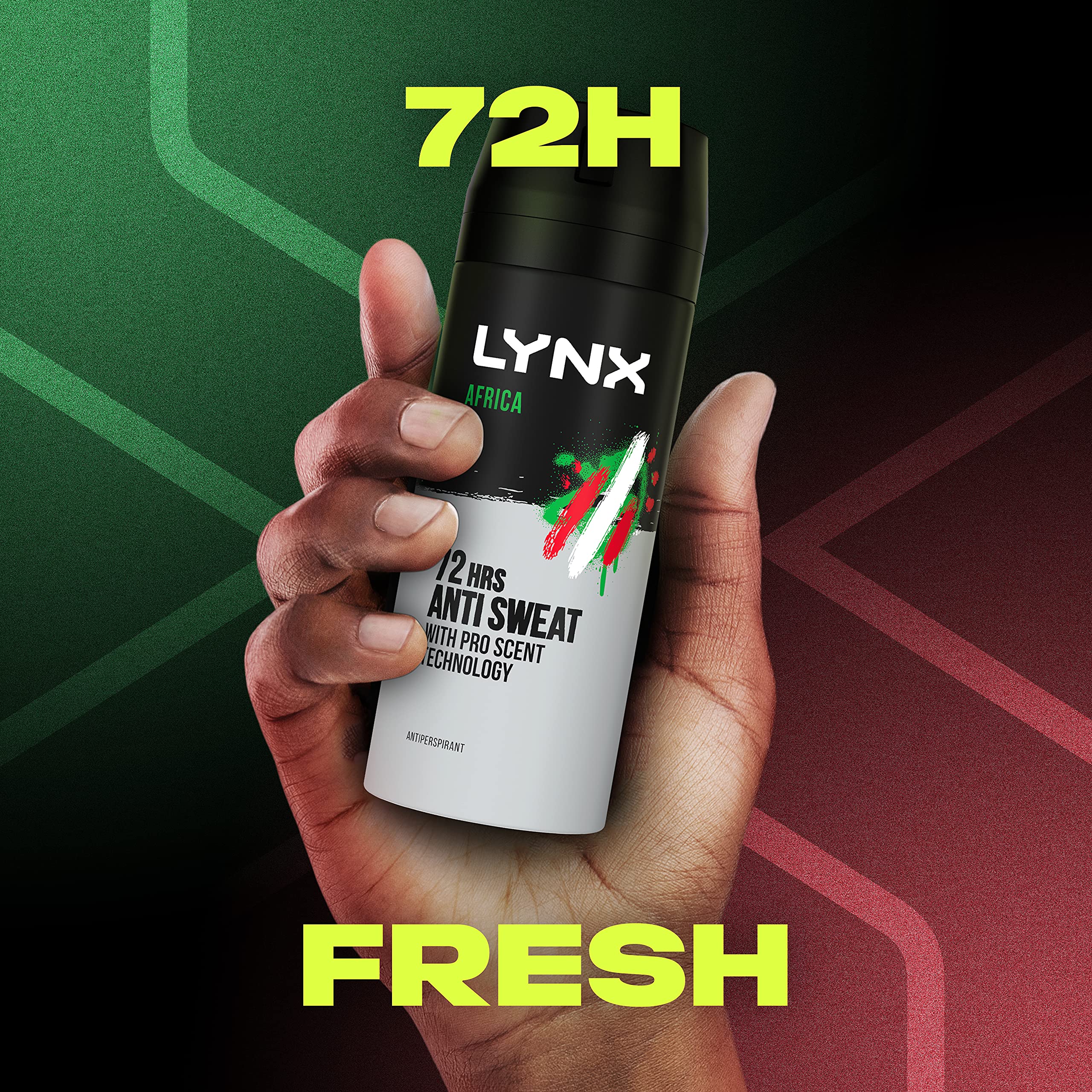 Lynx Africa Retro Limited Edition Trio AntiPerspirant Deodorant for