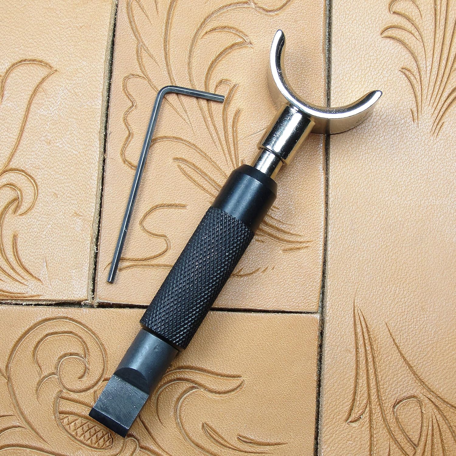 Pro Adjustable Swivel Knife, Medium, Japan Select Leather Carving Tool