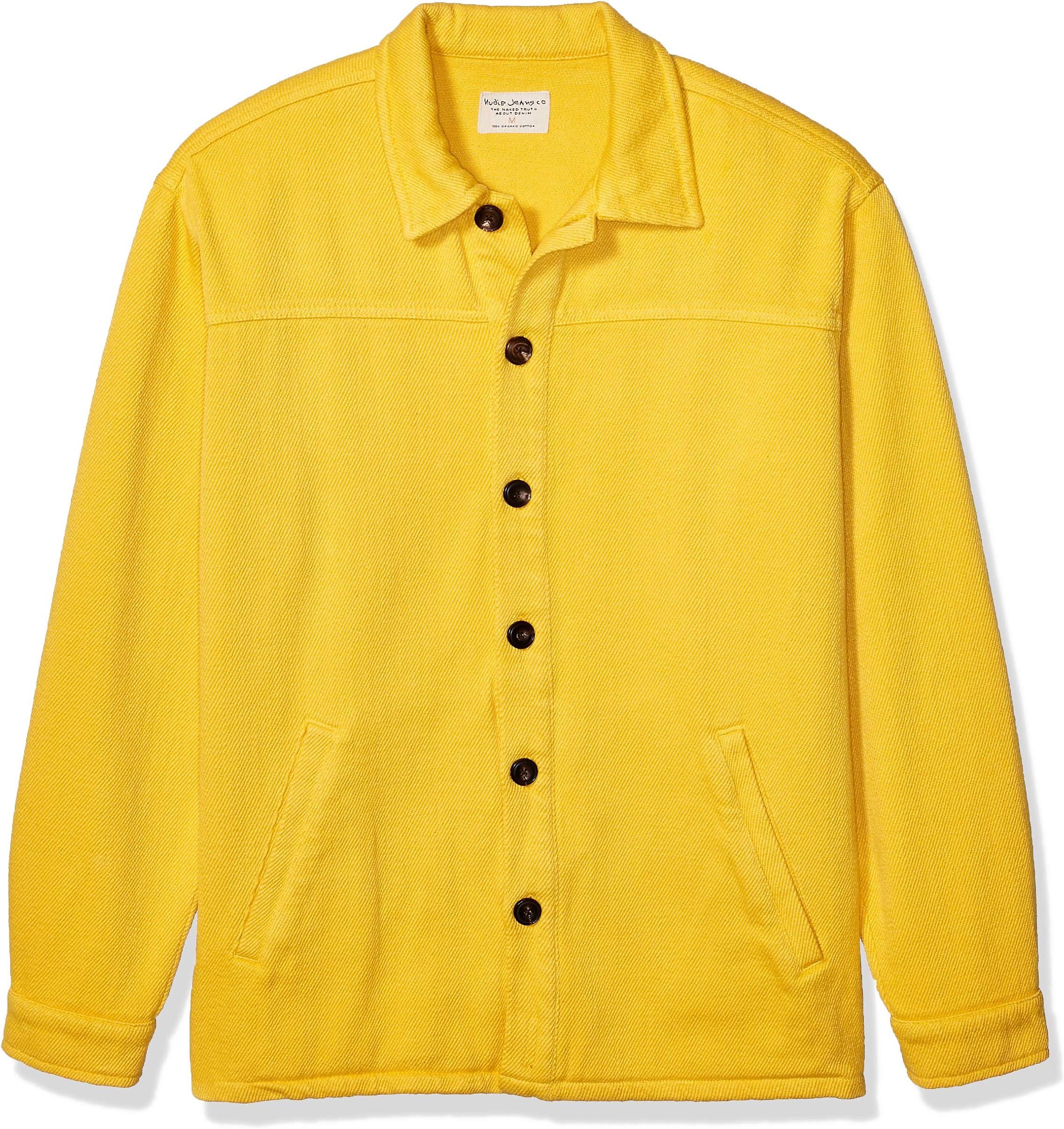 Nudie Unisex Elias Twill Overshirt Button Down Shirt