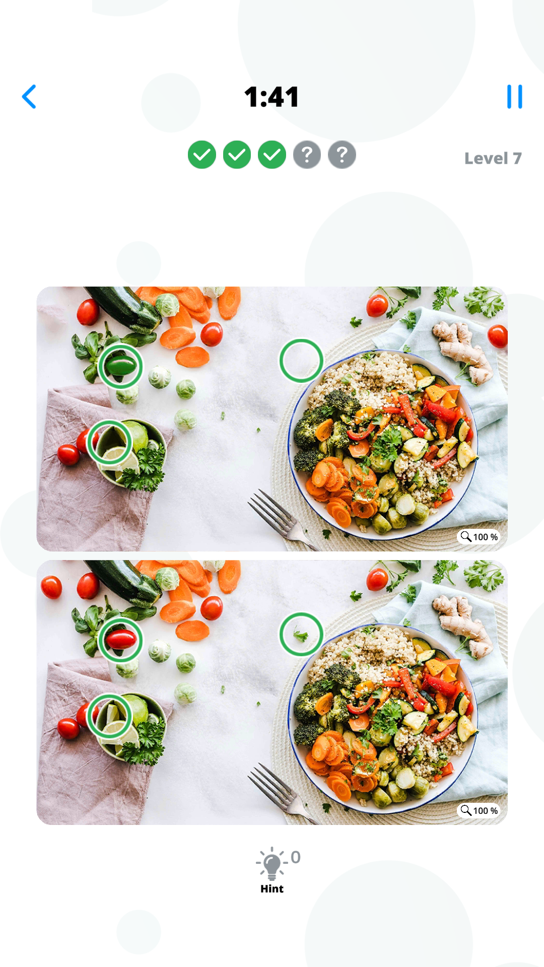  Unterschiede - Finden und erkennen Sie die fünf Fehler in 