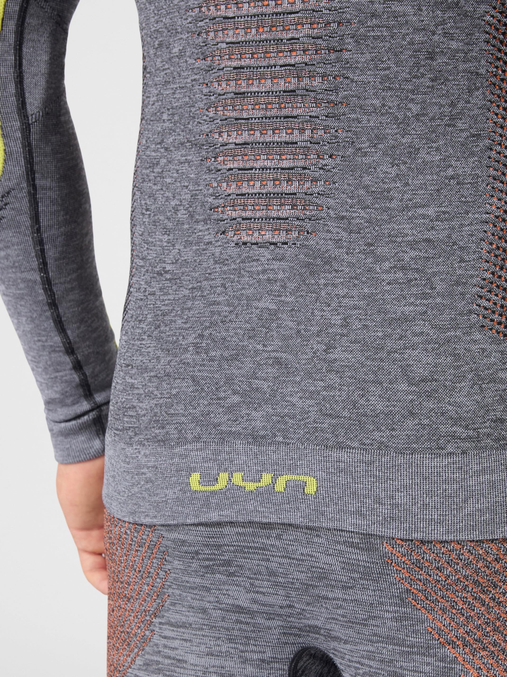 UYN Man Ambityon UW Shirt LG_SL. Melange Turtleneck Uyn Ambityon Maglia Intima Dolcevita Manica Lunga da Uomo Melange Uomo