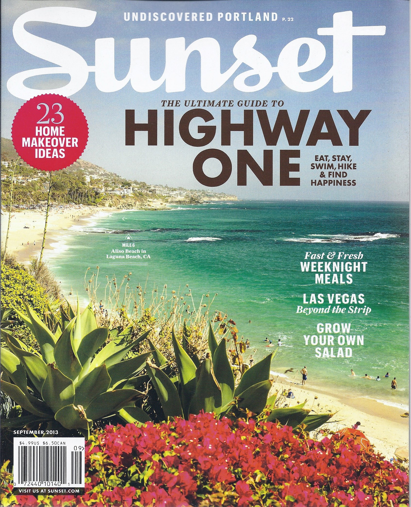 Sunset Magazine (September 2013 Cover #1): Peggy Northrup: Amazon.com: Books
