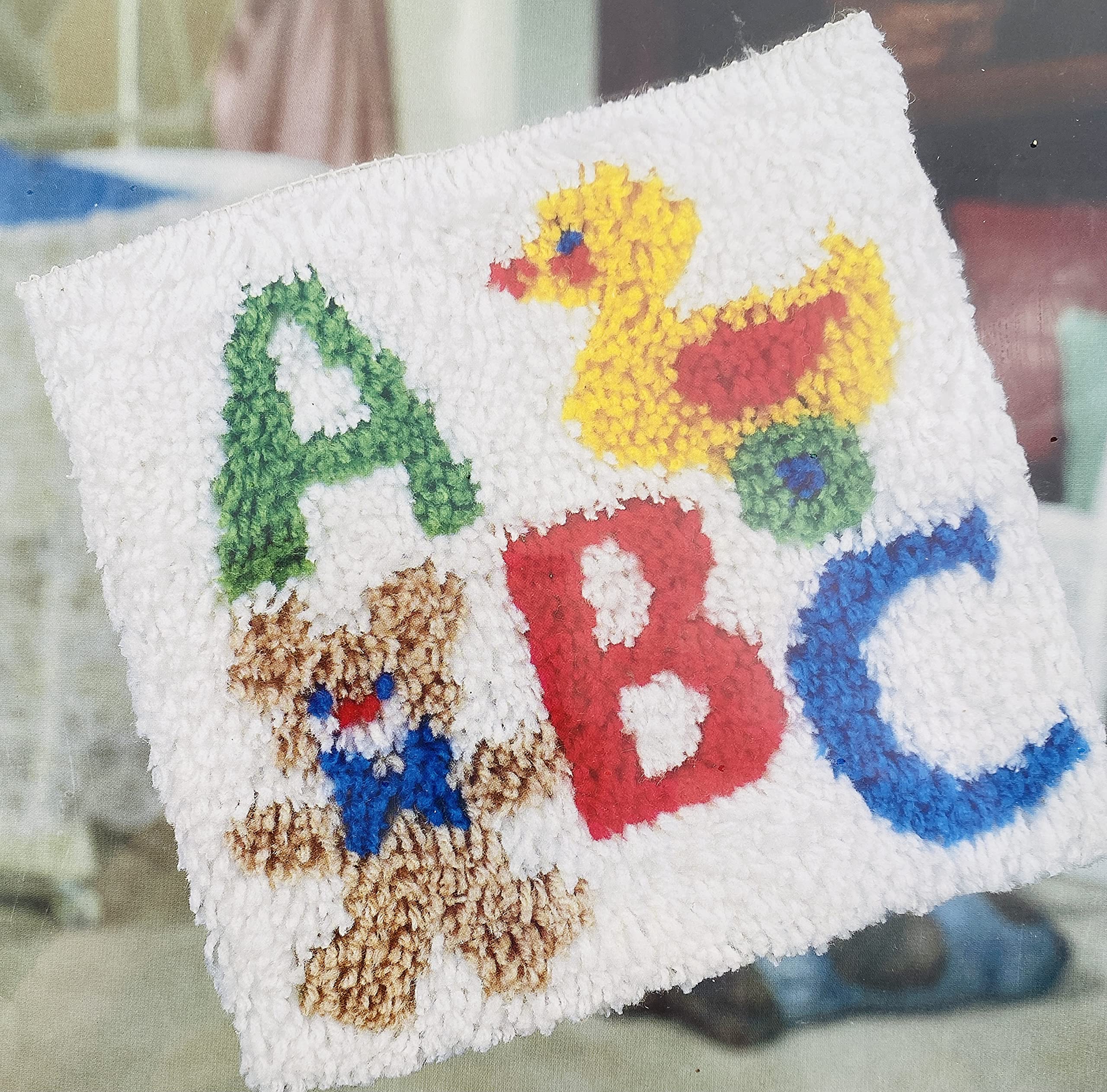 National Yarn Crafts Latch Hook Kit P436 ABC