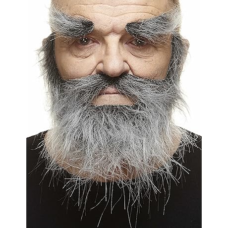 Mustaches Self-Adhesive Traper Fake Mustache and Eyebrows