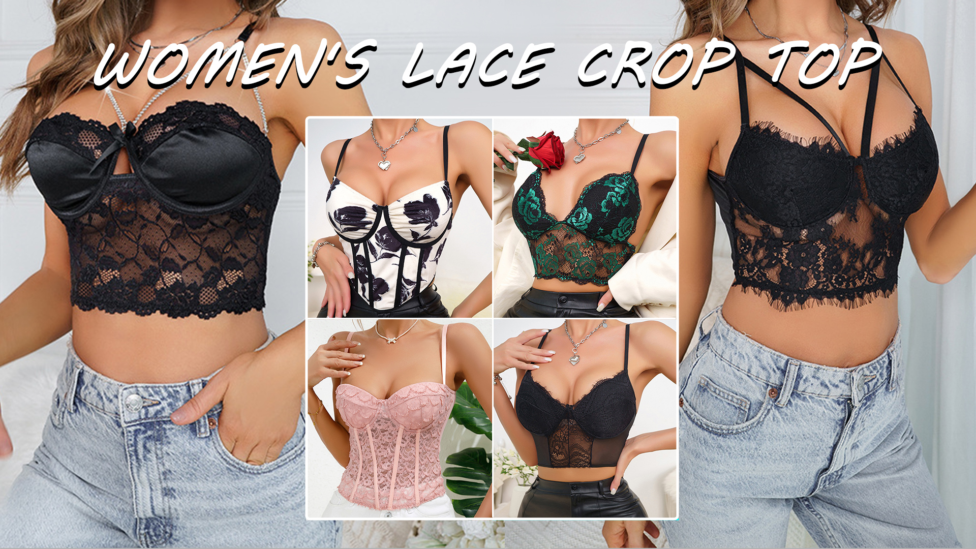 Satin Corsagen für Damen online kaufen