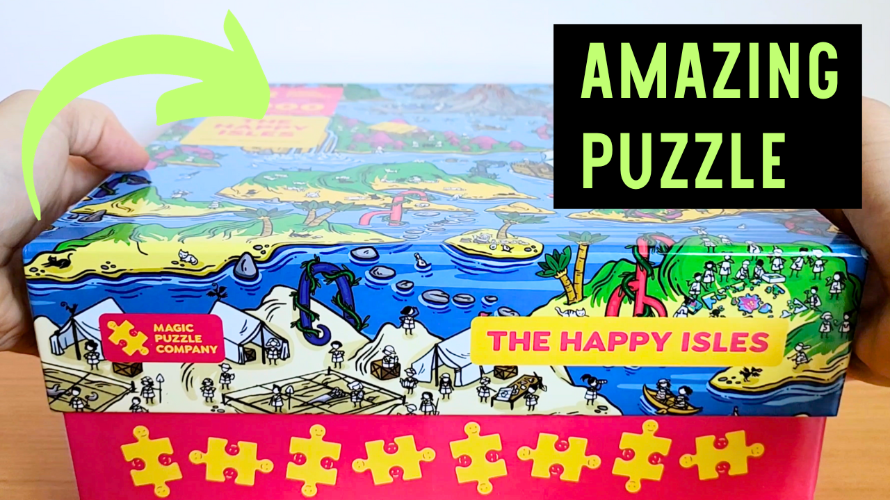 THE HAPPY ISLES 1000ピースジグソーパズル（未開封） Amazon.com: The Happy Isles • 1000-Piece Jigsaw Puzzle from The
