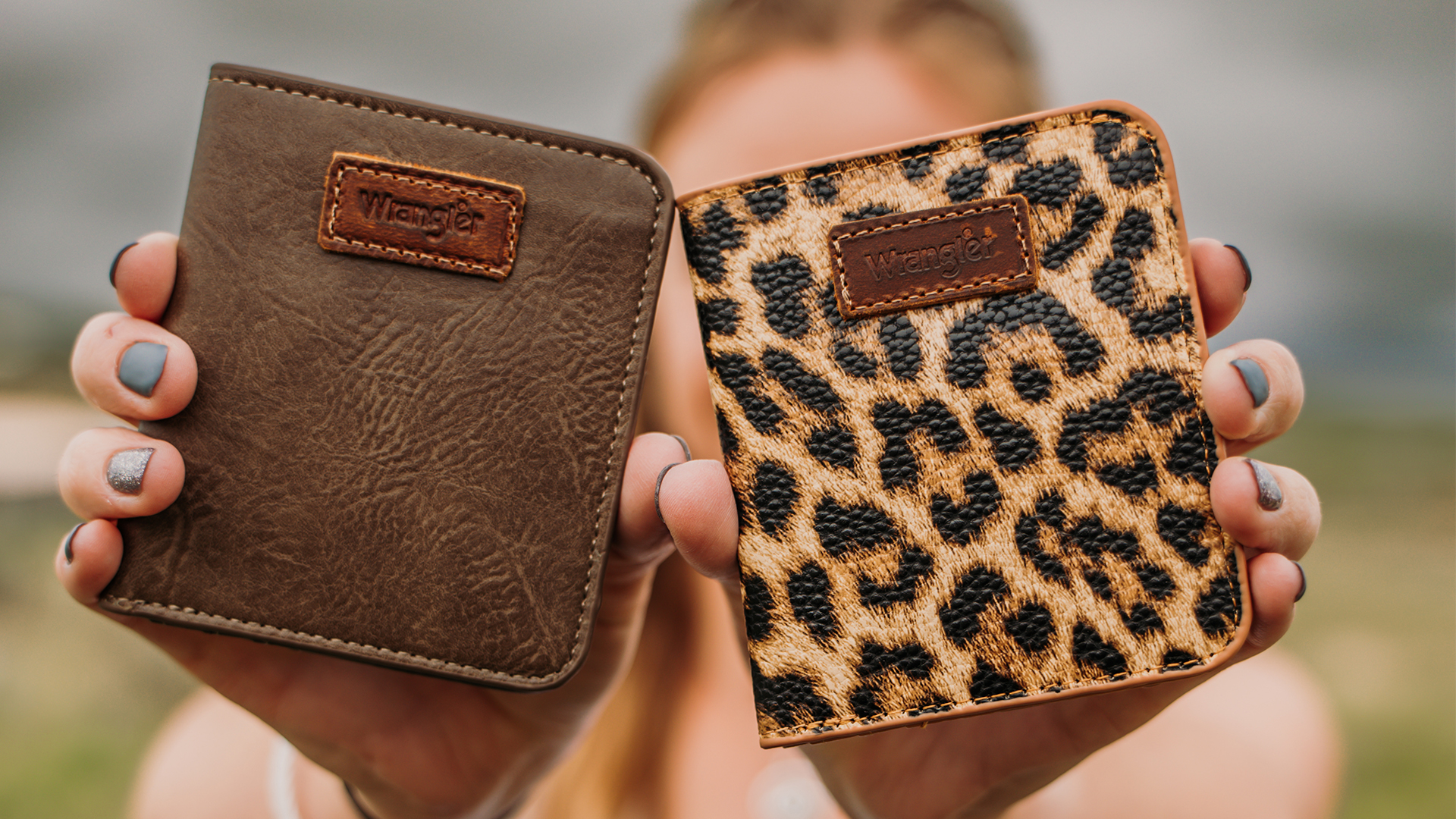Montana West X Wrangler Small Cow Print Wallets for Women Slim