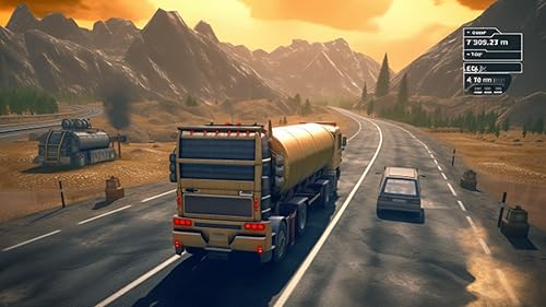 Oil Cargo Truck Transporter Offroad Driving Simulator 3D Games