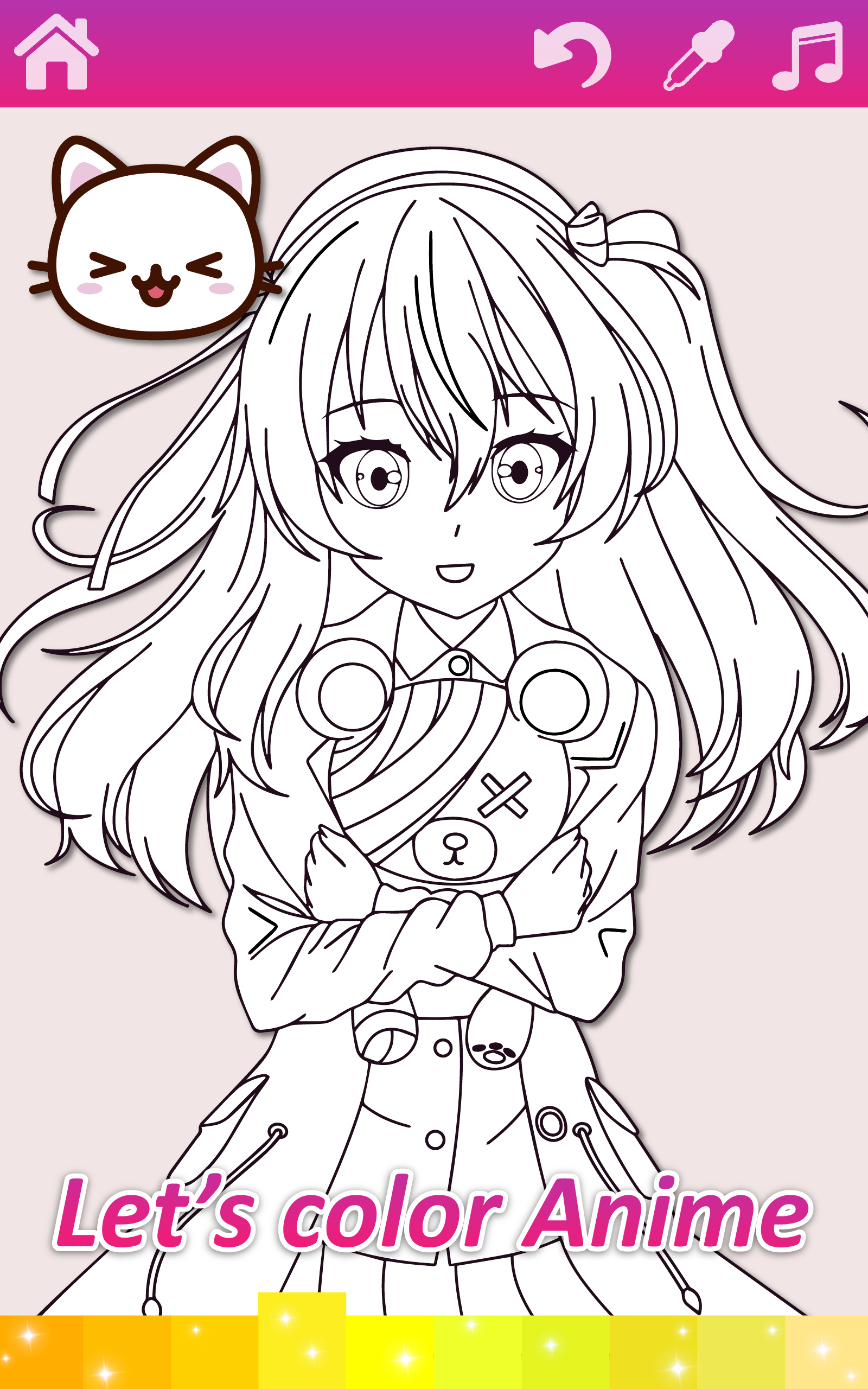 Anime Manga Coloring Pages with Animated Effects - App on Amazon Appstore