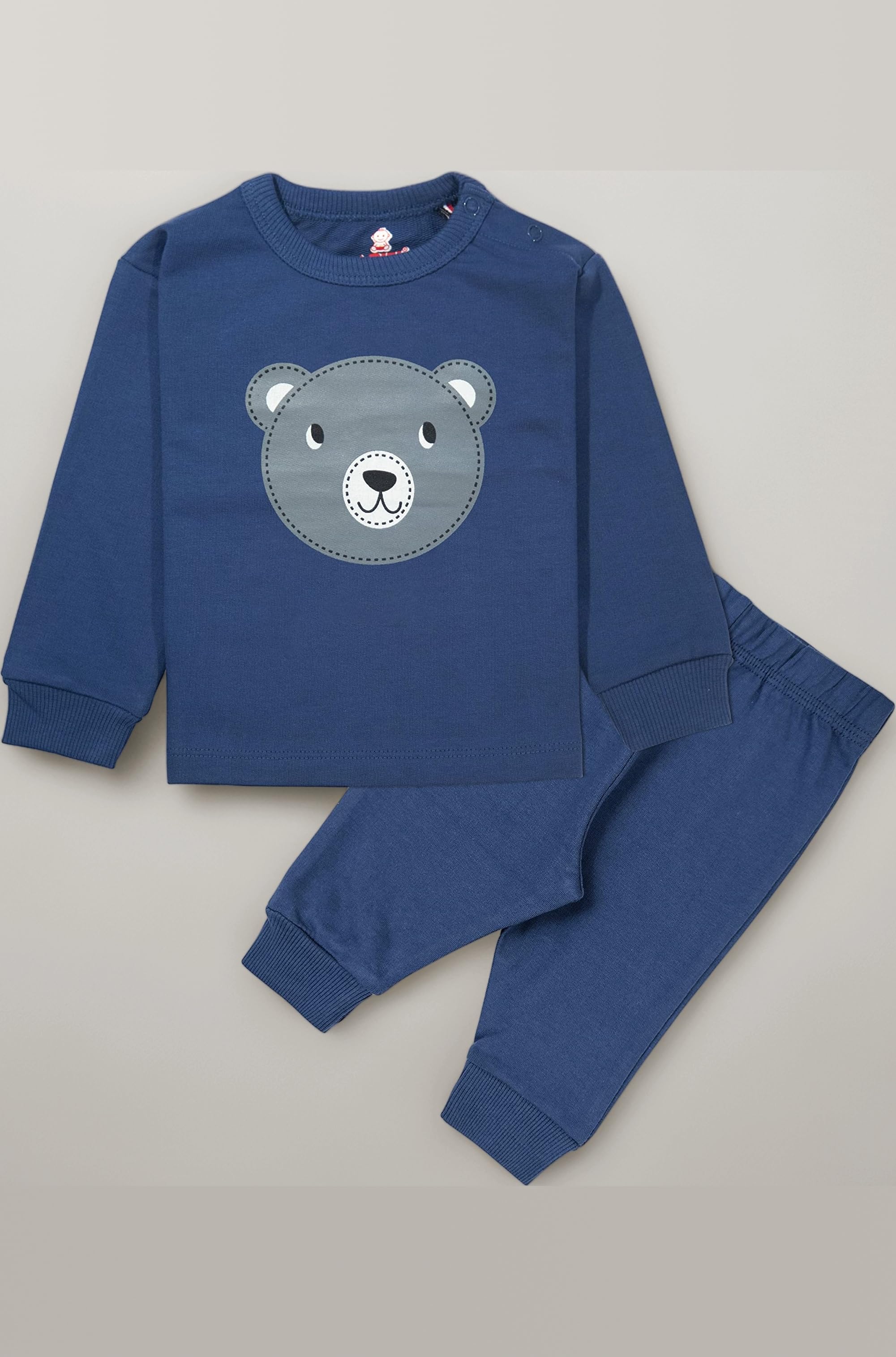 Unisex Cotton Fleece Full Sleeve Track Suit for Boys & Girls