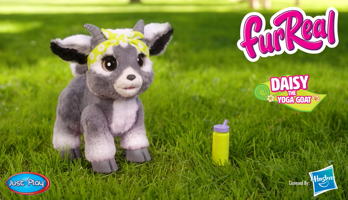 Amazon.com: furReal Daisy the Yoga Goat Interactive Toy, 11-inch