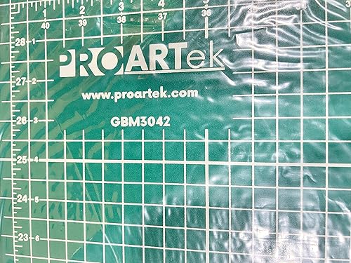 Miniatura 3 de Proartek Drafting PK00009 Modelo GBM3042 Series - Alfombrilla de corte profesional de 30 x 42 pulgadas doble cara verdenegro autorreparable para