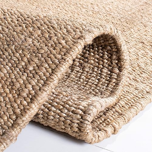 Miniatura 5 de SAFAVIEH Natural Fiber Collection - Alfombra de pasillo de 2 pies 6 pulgadas x 6 pies, gris, hecha a mano con flecos, tejido de yute bohemio, ideal