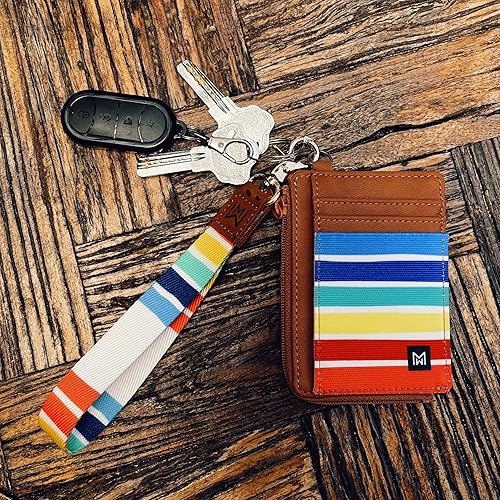 Vista 23 de Cordones para llaves, llavero de pulsera, llaveros para mujeres, llavero para muñeca, llavero para tarjetas de identificación, Geometry