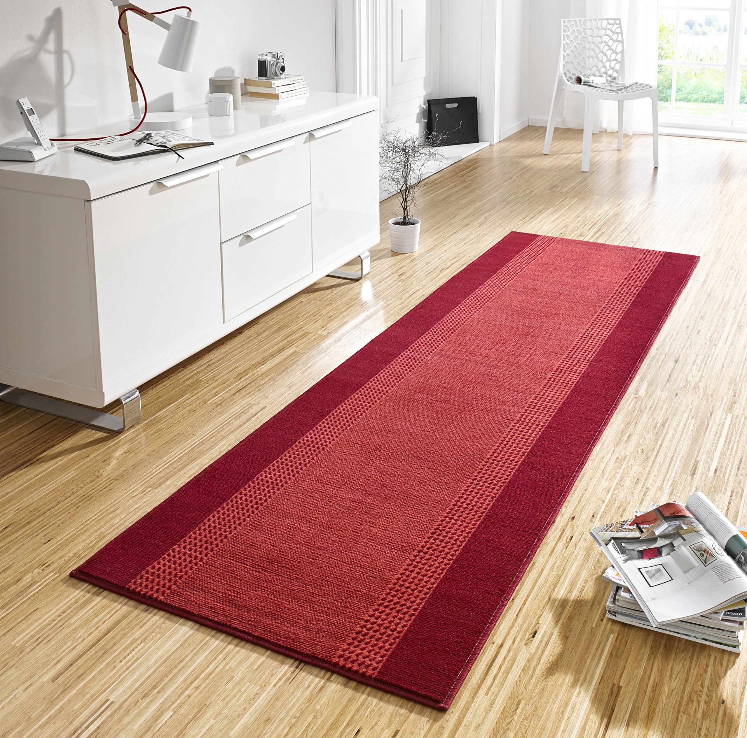 vidaXL Tapijtloper - Sisal-look - 80 x 250 cm - Polypropeen/Katoen