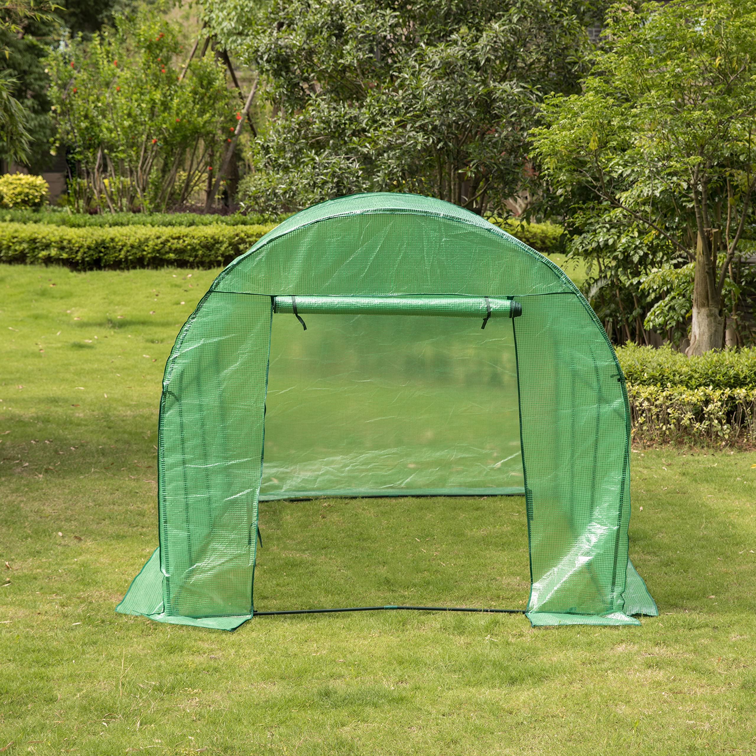 Gardenised Green Outdoor - Invernadero portátil para jardín y casa caliente impermeable