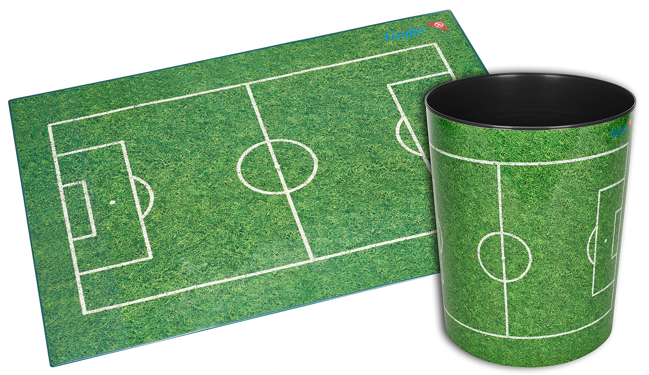 Runner Fußballfeld scrittura a rilievo