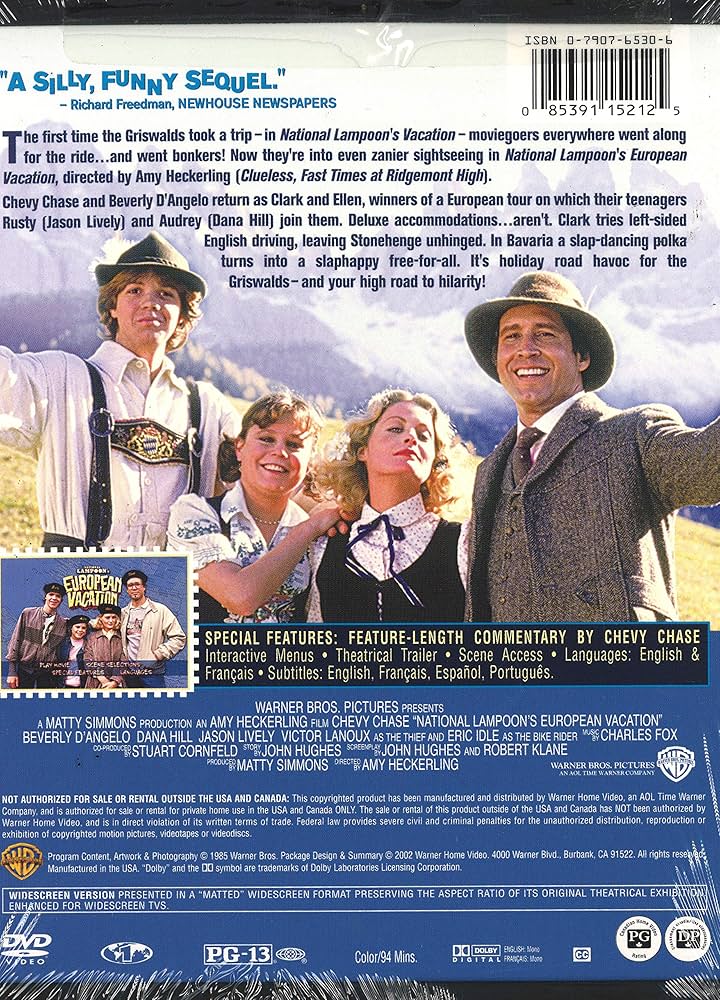 ☆中古ビデオ ナショナル・ランプーンズ ヨーロピアン・ヴァケーション 今度は欧州 ☆中古ビデオ ナショナル・ランプーンズ ヨーロピアン・ヴァ
