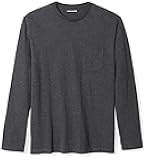 Men's Regular-Fit Crewneck T-Shirts, Long-Sleeve