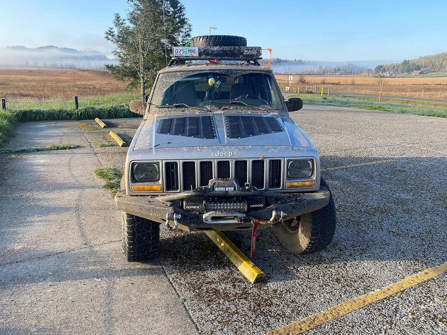 XJ"MAXIMUS" Cherokee Hood Aluminum Louvered Cooling Panels (Bolt-on) Kit