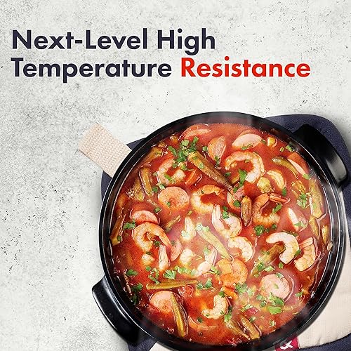 Miniatura 2 de Hedley & Bennett Soporte para ollas con bolsillo  Soportes para ollas calientes para cocina resistentes al calor  100% algodón exterior y forro