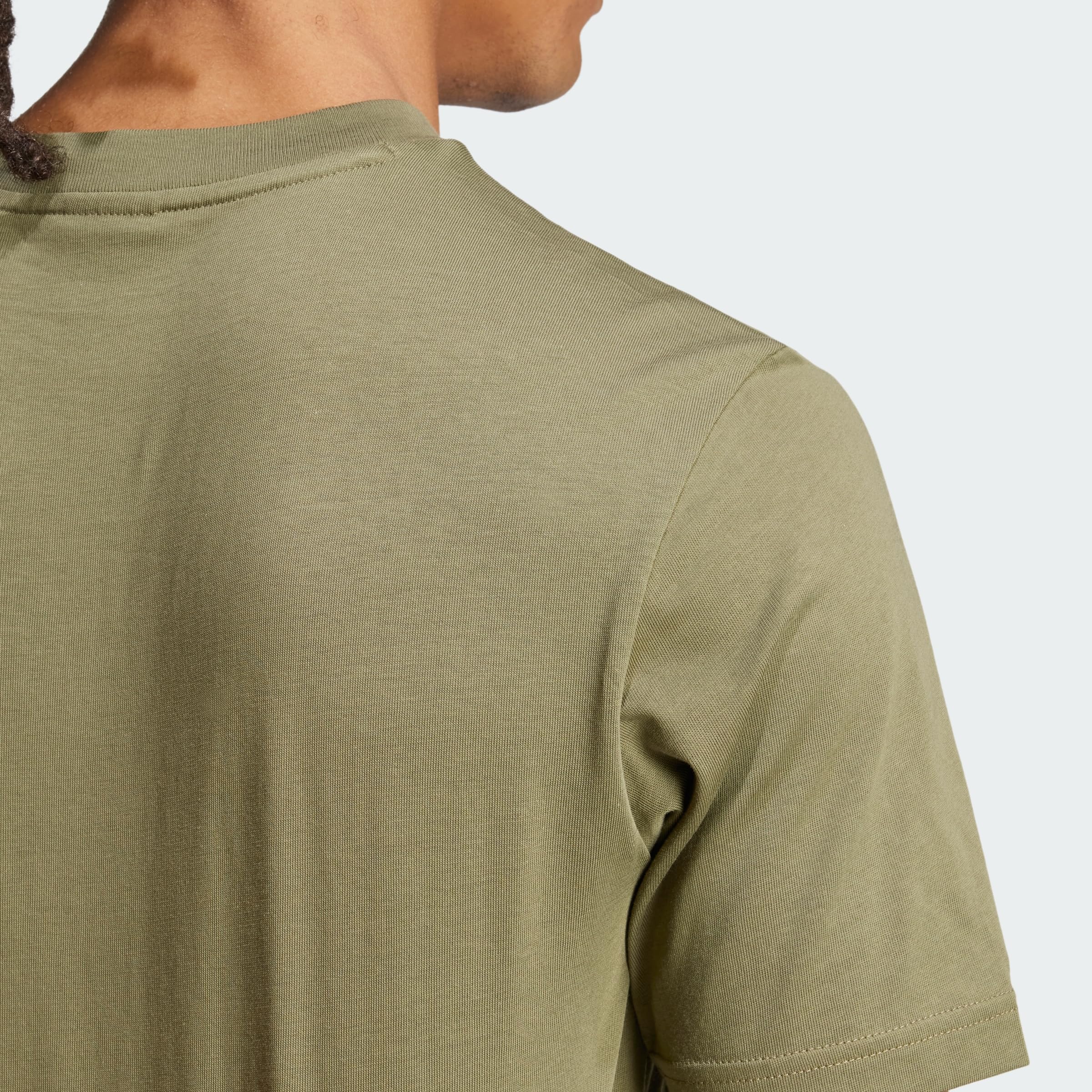 Adidas Homme Essentials Small Logo Single Jersey Tee
