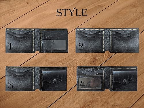 Miniatura 6 de Men's 3D Genuine Leather Wallet, Hand-Carved, Hand-Painted, Leather Carving, Custom wallet, Personalized wallet, Joker, Heath Ledger, Why so Serious