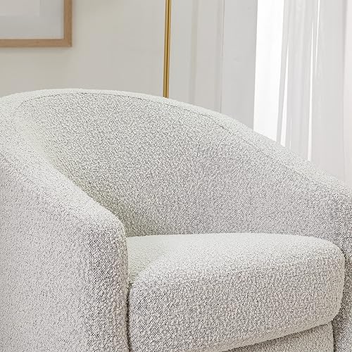 Miniatura 8 de babyletto Madison Swivel Glider in Black White Boucle, Greenguard Gold and CertiPUR-US Certified En negro blanco Boucle,En terciopelo rosa