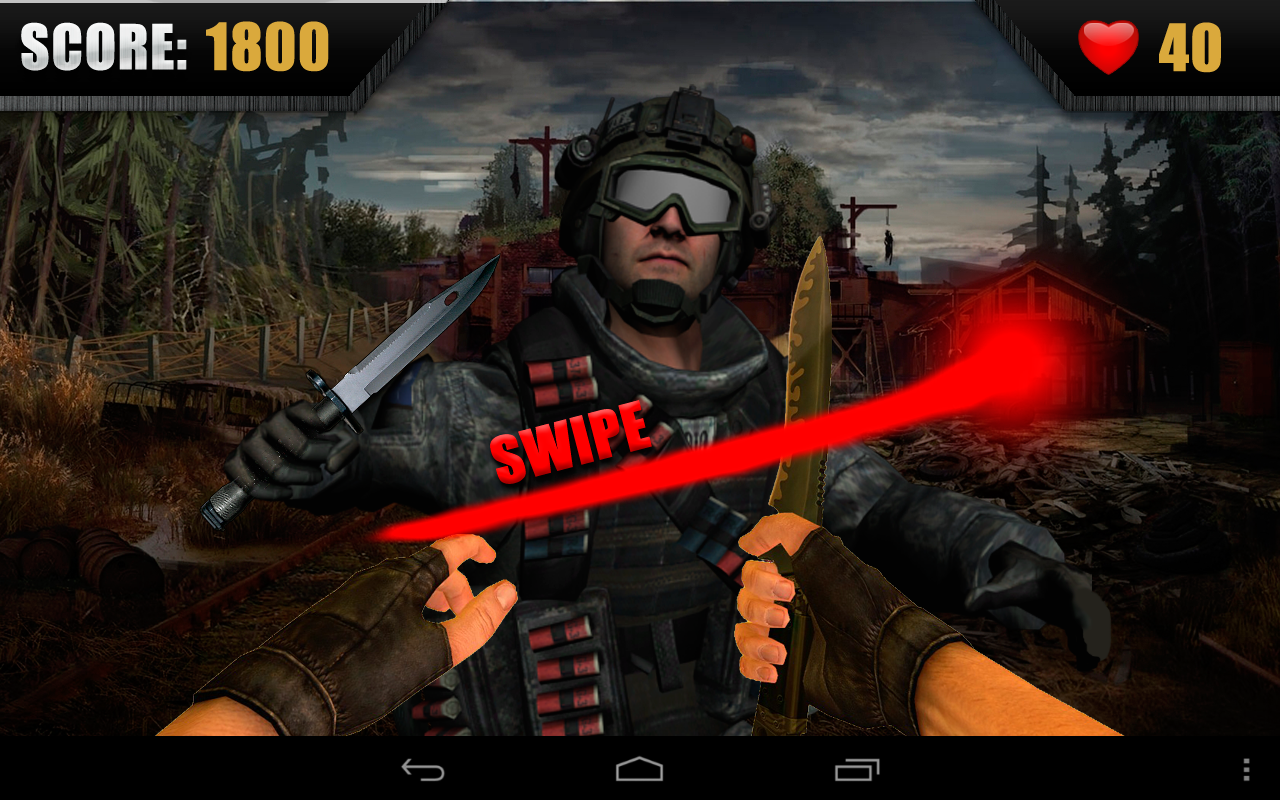 Knife Games App on the Amazon Appstore