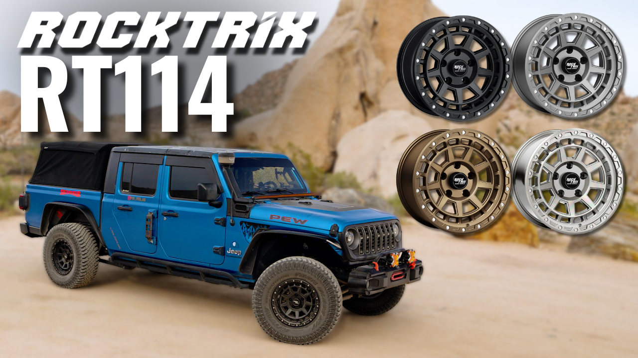 Amazon.com: RockTrix RT114 18 inch Wheel Compatible with Jeep