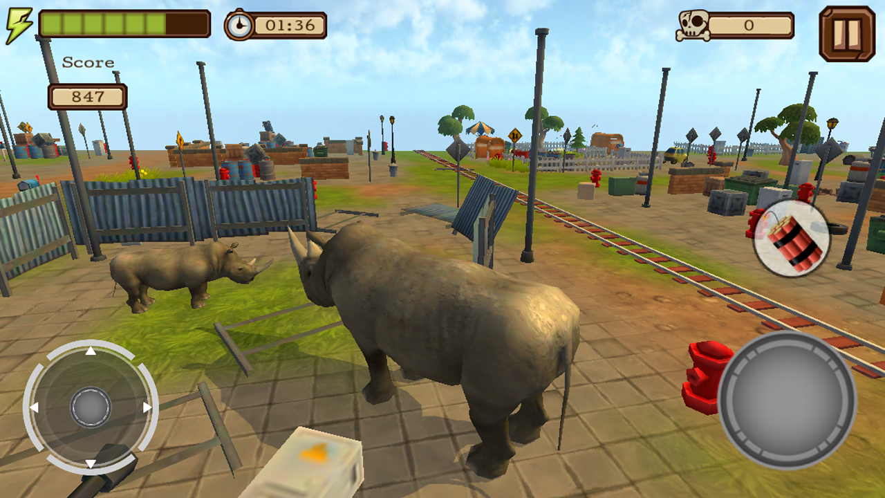 Rhino Simulator - App on Amazon Appstore