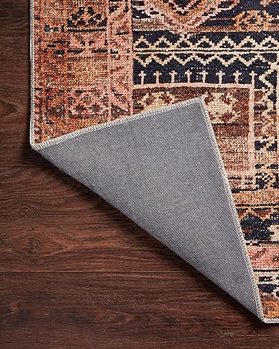 Miniatura 8 de Loloi II, Layla Collection LAY 14 - Tapete tradicional largo, Moca, 2 pies 6 pulgadas x 12 pies 0 pulgadas