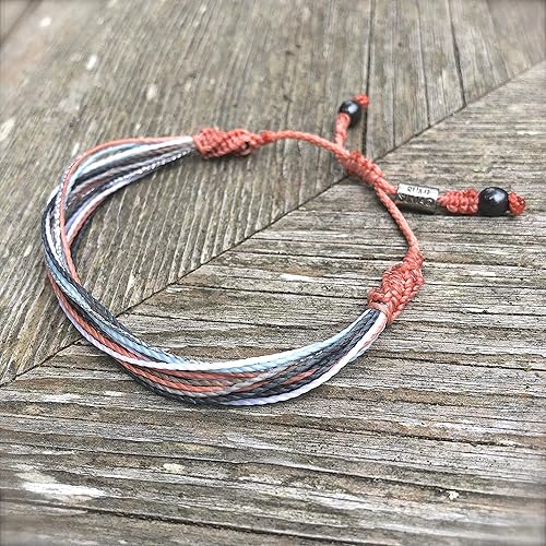 Miniatura 137 de Surfer Bracelets for Men - Handmade Surfer Rope Adjustable Friendship Bracelets - Surf String Bracelet for Couple Women Men Waterproof Beach Jewelry