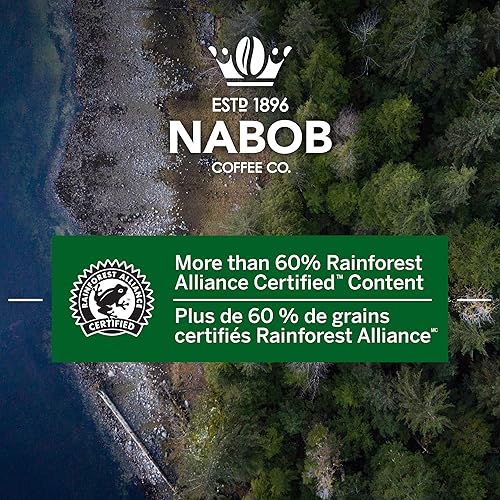 Miniatura 2 de Nabob Café molido orgánico de mezcla gourmet, 32.28 oz32.3 onzas, Importado de Canadá