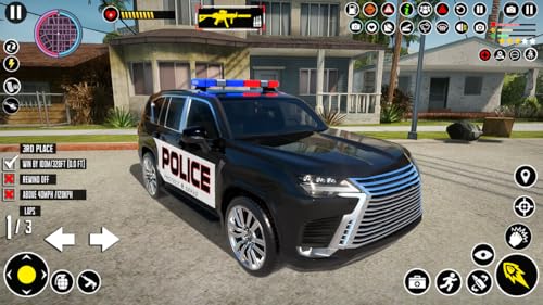 Grand Police Vehicles Transport SImulation Game - Jogo de Condução de Carros de Polícia
