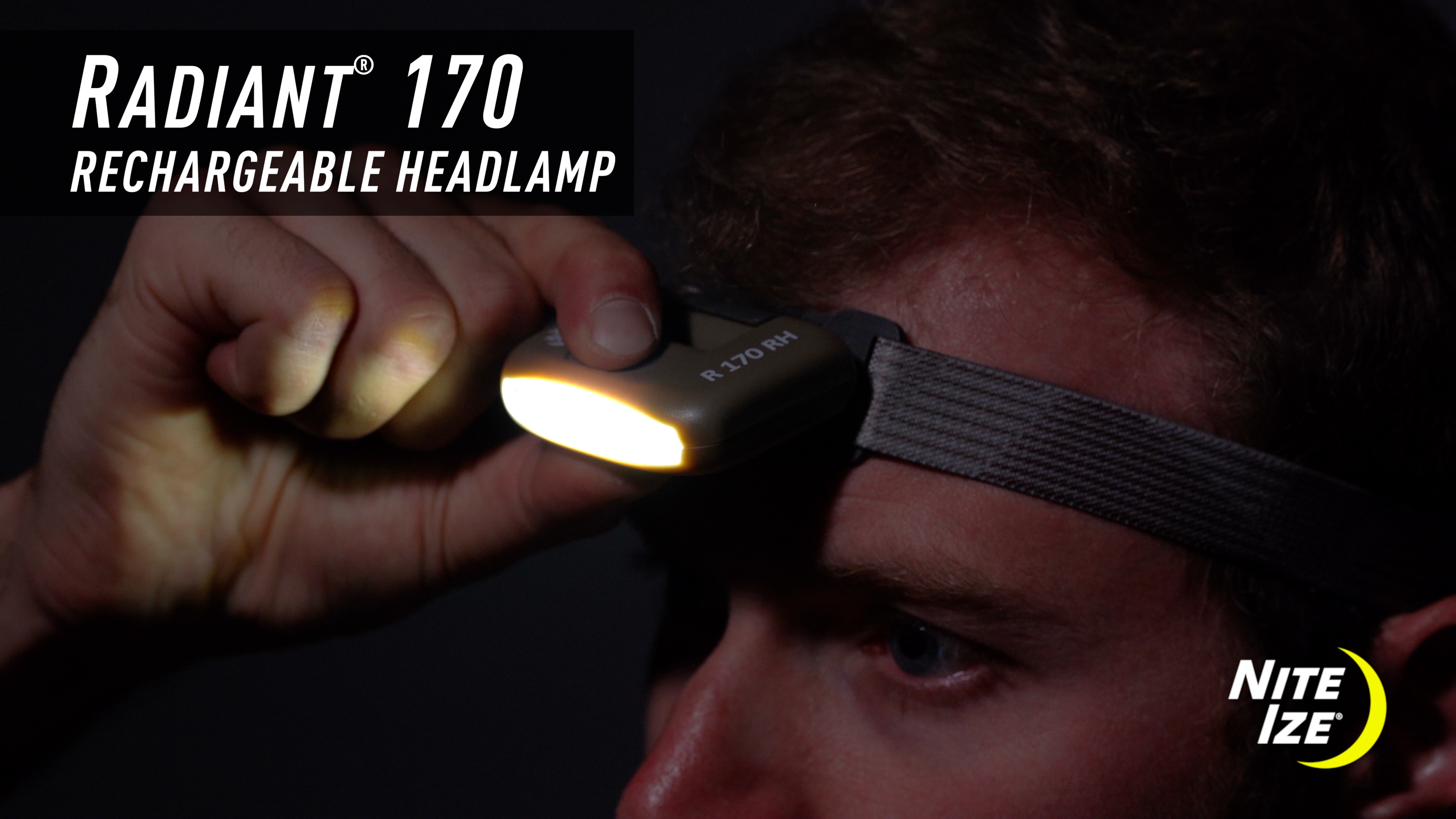 Amazon.com: Nite IZE Radiant 170 Rechargeable Headlamp - Durable